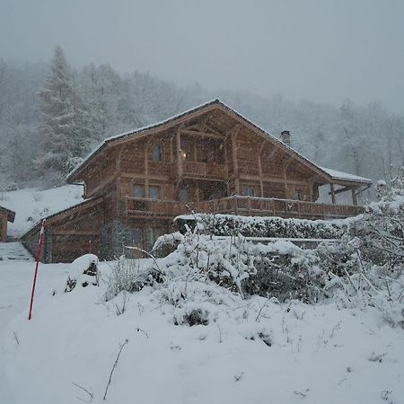 Chalet Savoyard D'Exception Avec Piscine Chauffee Villa Bourg-Saint-Maurice Bagian luar foto