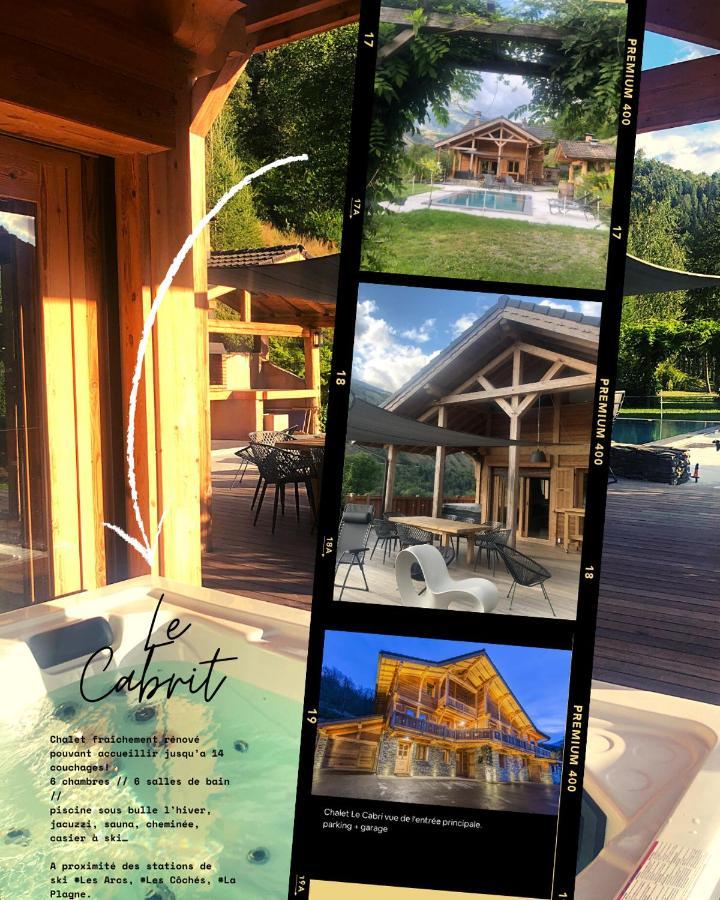 Chalet Savoyard D'Exception Avec Piscine Chauffee Villa Bourg-Saint-Maurice Bagian luar foto