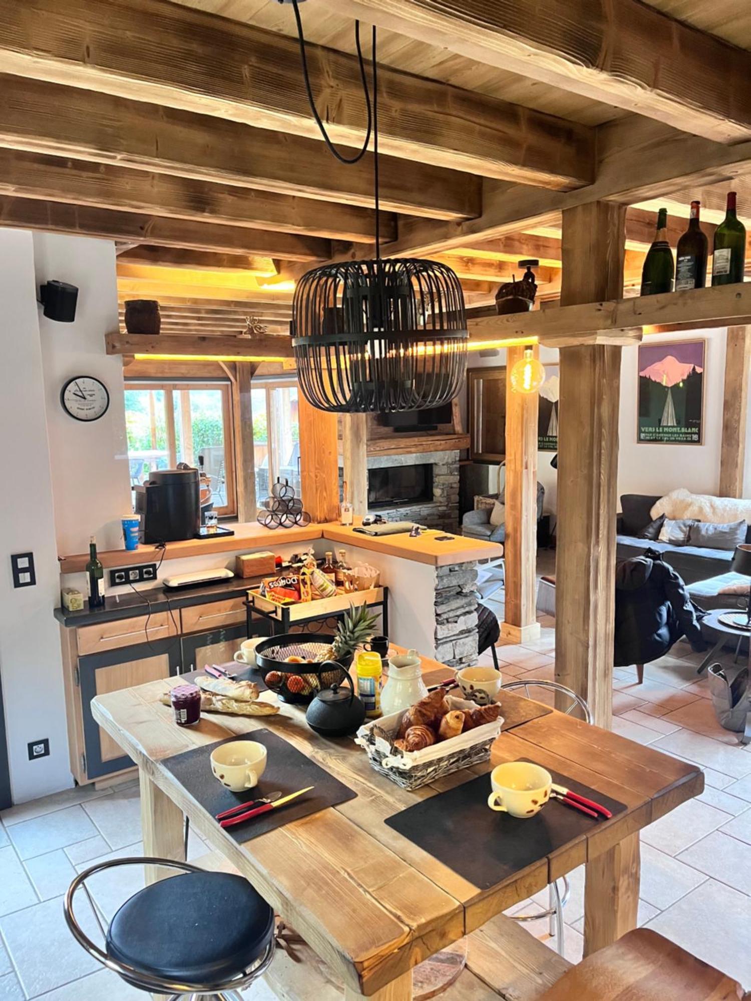 Chalet Savoyard D'Exception Avec Piscine Chauffee Villa Bourg-Saint-Maurice Bagian luar foto